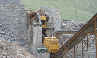 سنگ شکن سنگ مرمر, تجهیزات استخراج سنگ معدن مس